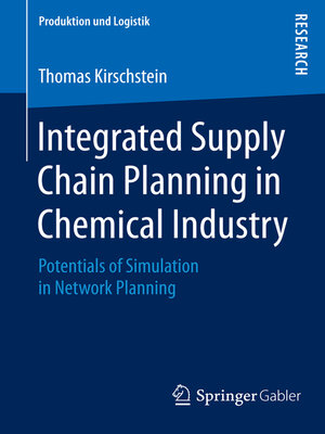 cover image of Integrated Supply Chain Planning in Chemical Industry